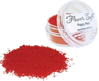 Flower Soft Solid Colours - Poppy Red